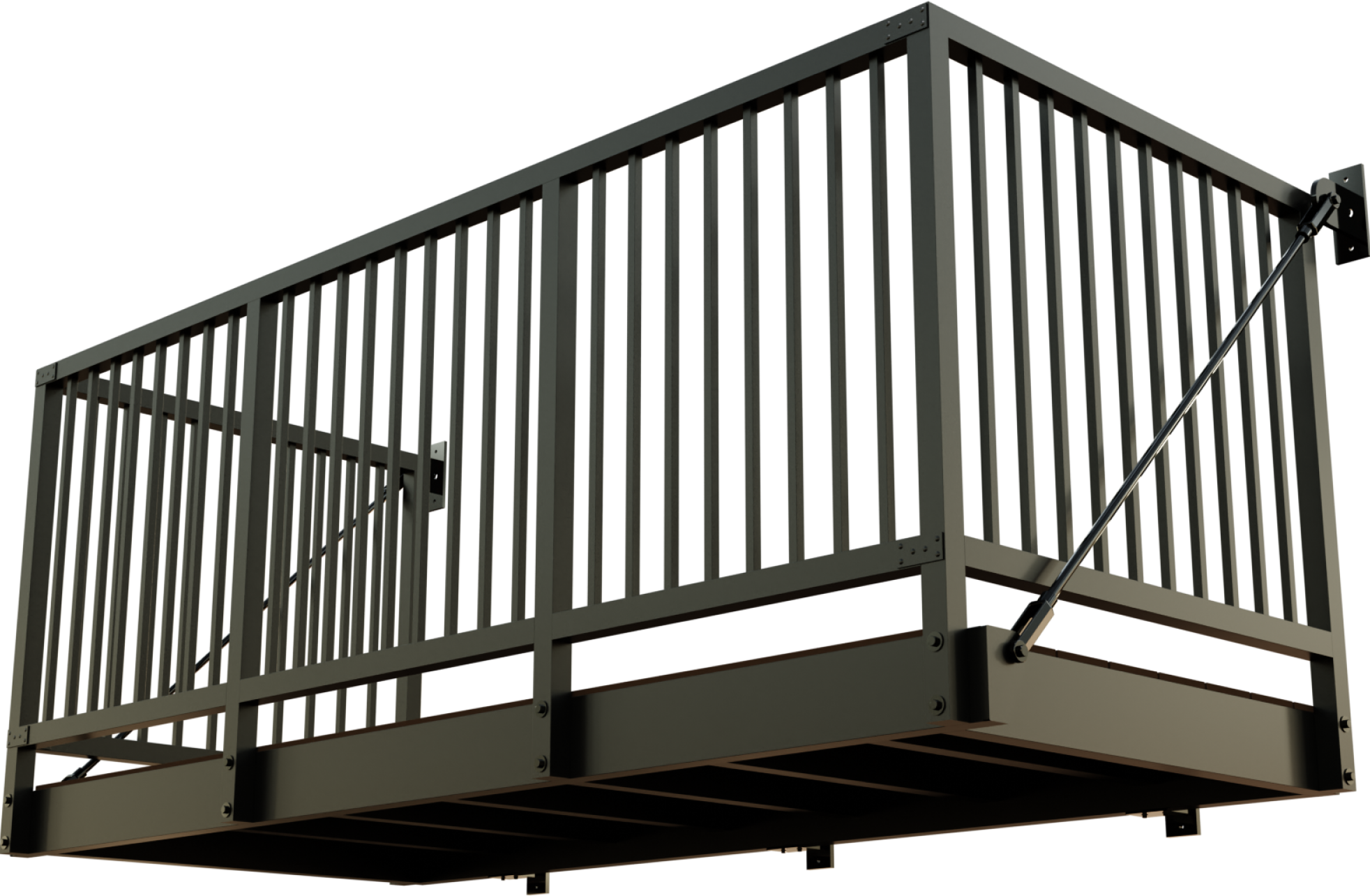 Bolt-On Balconies product page - Vestis Manufacturing